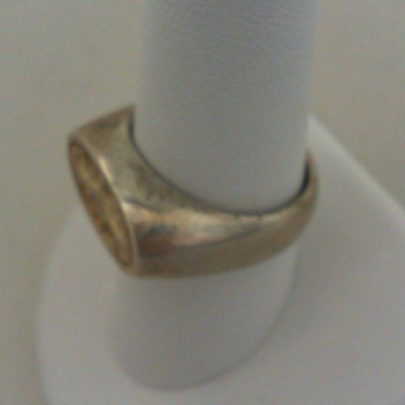 Batman Symbol Logo Insignia Layered Depth Design Sterling Silver Ring Unisex - Picture 9 of 9